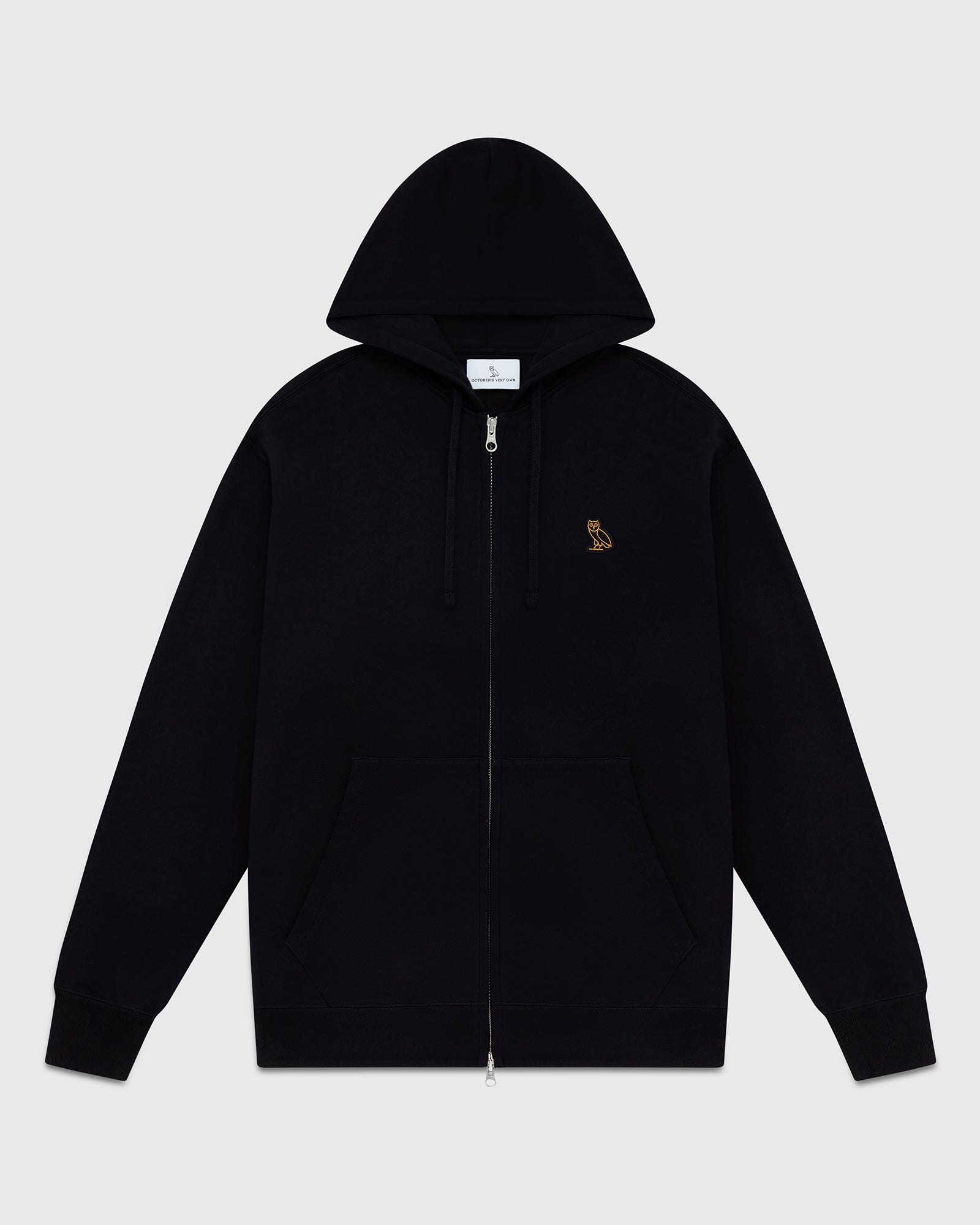 Classic Full-Zip Hoodie - Black