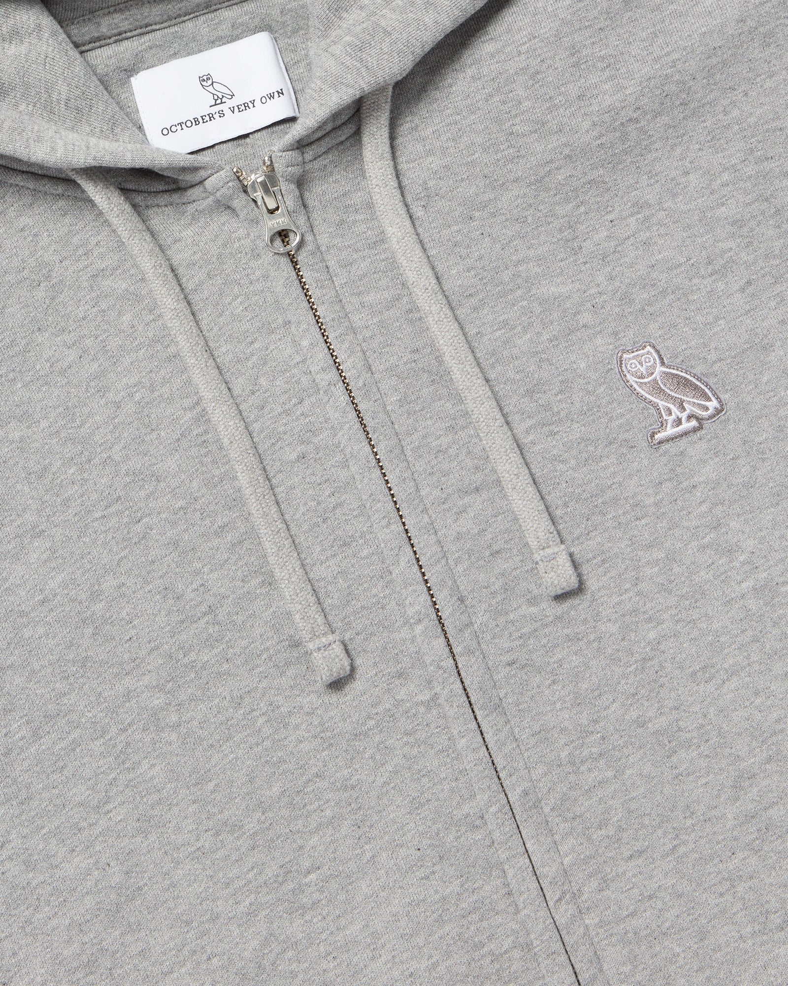 Classic Full-Zip Hoodie - Heather Grey