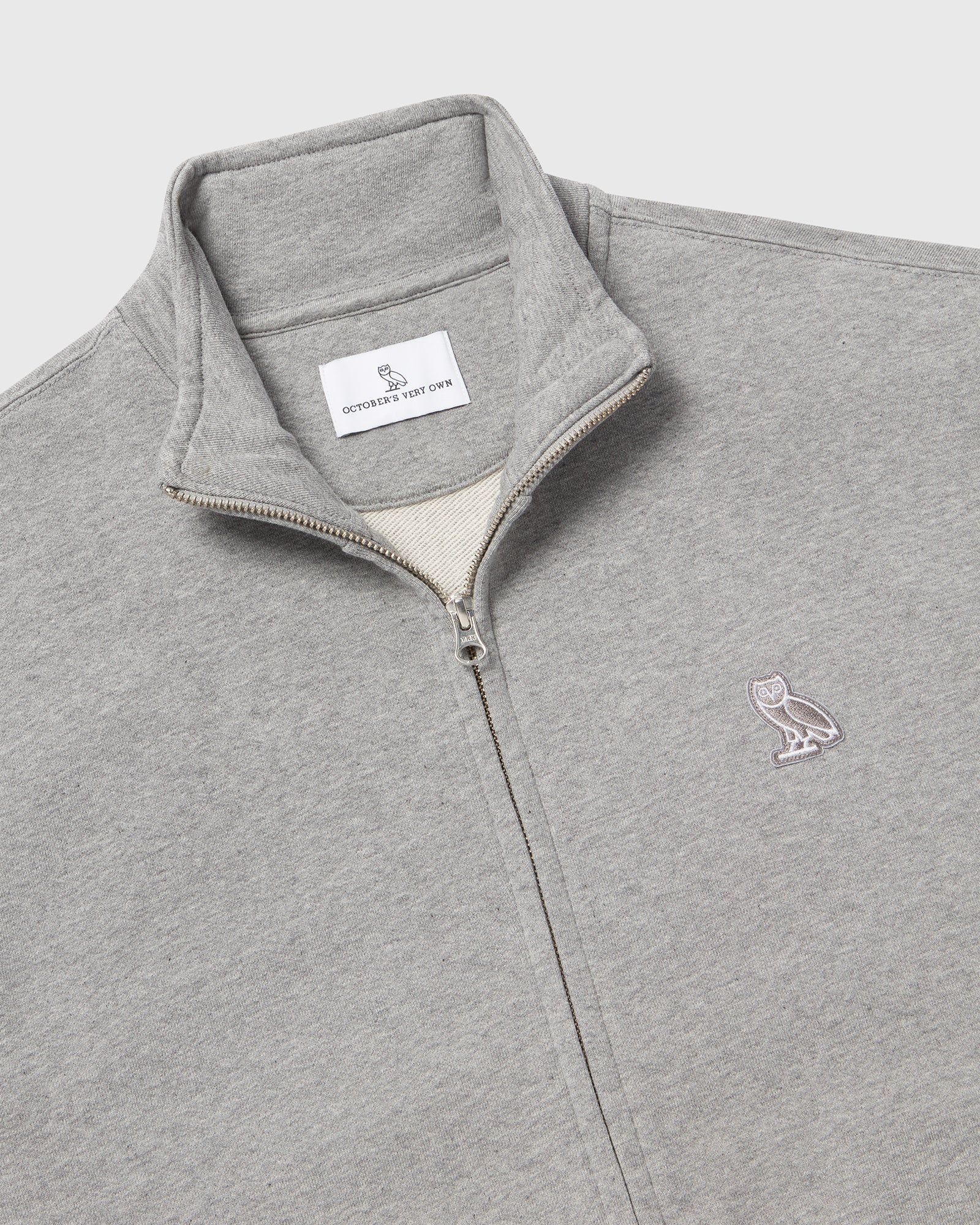 Classic Full-Zip Track Jacket - Heather Grey