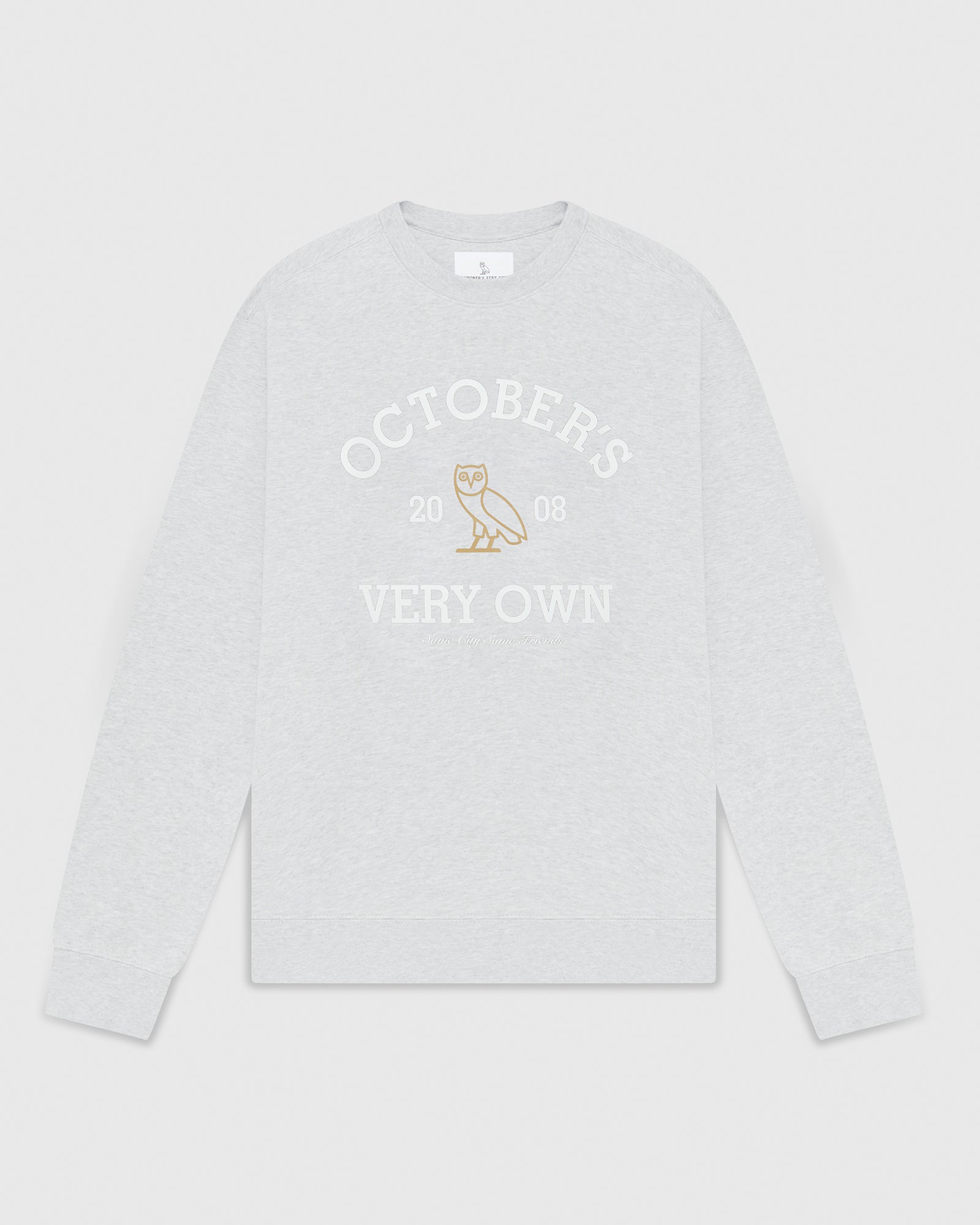 Collegiate Crewneck - Ash Heather Grey