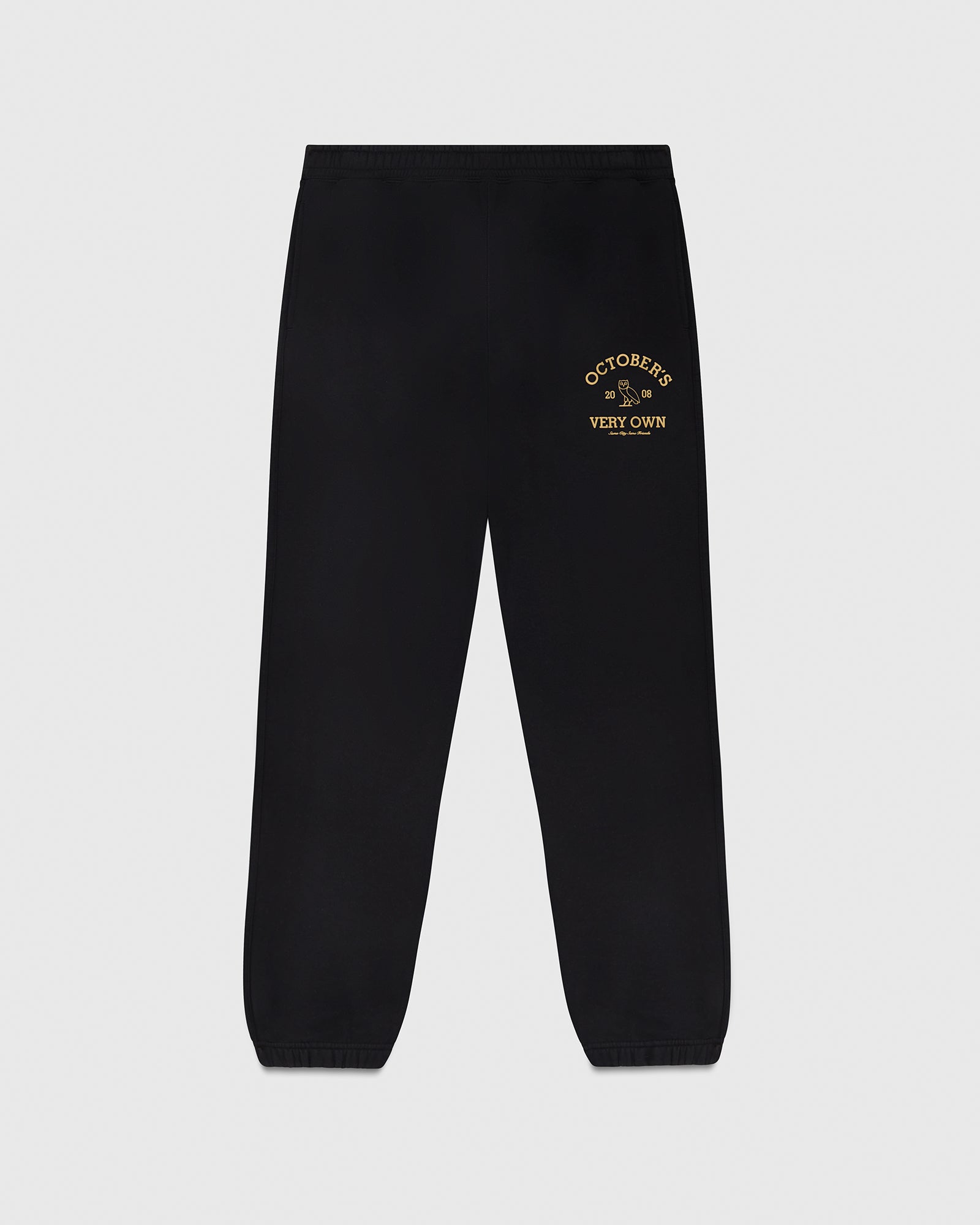 Collegiate Relaxed Fit Sweatpant - Black