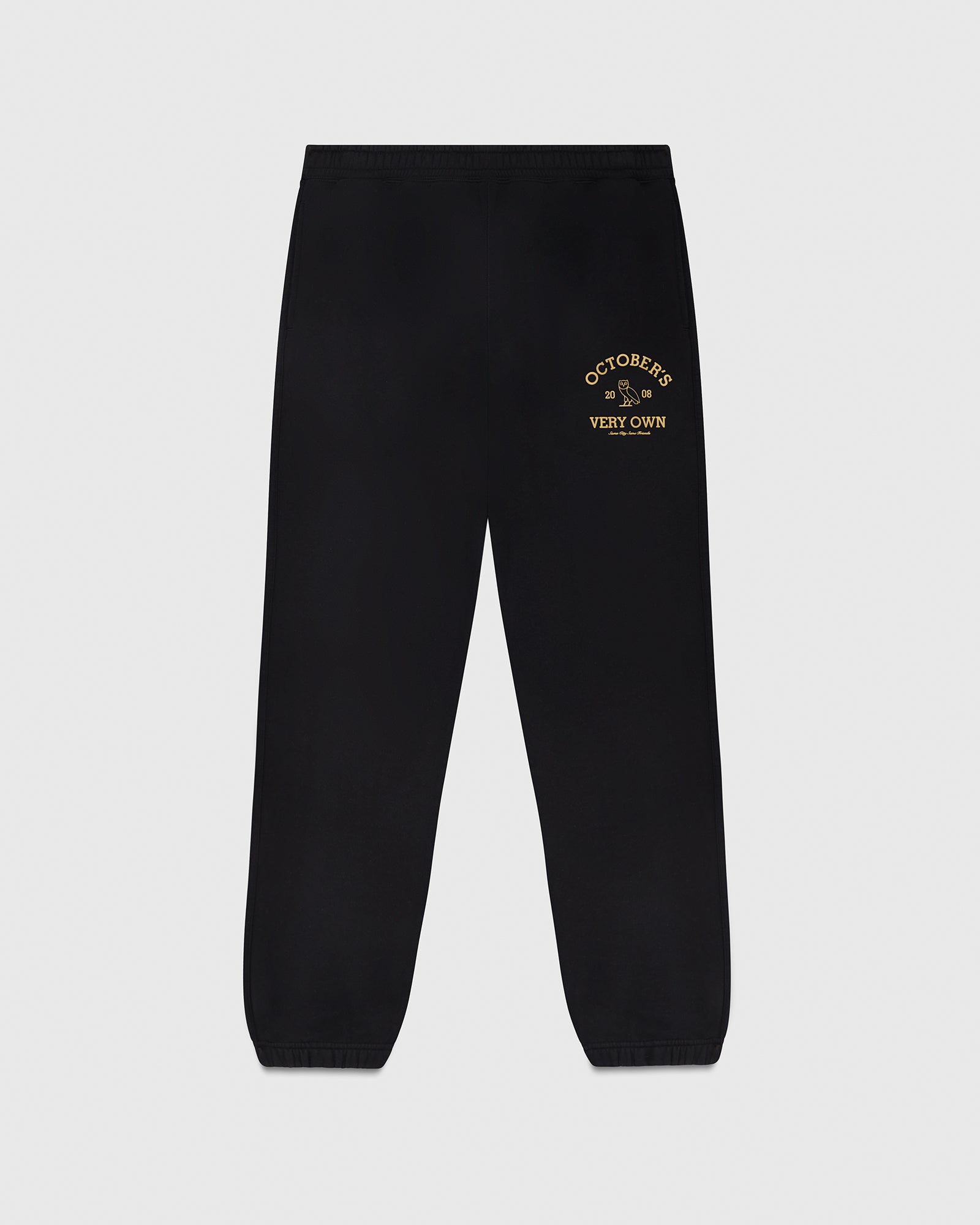 BRAND NEW October's Very Own OVO Collegiate Sweatpants Washed Black XL  Drake