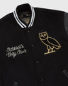 Collegiate Varsity Jacket - Black