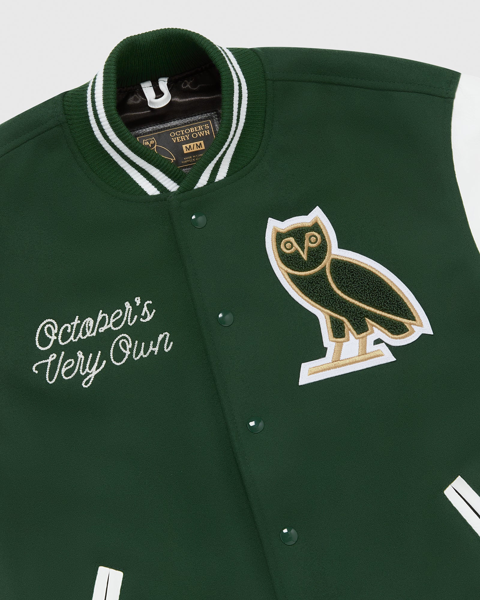 Collegiate Varsity Jacket - Green