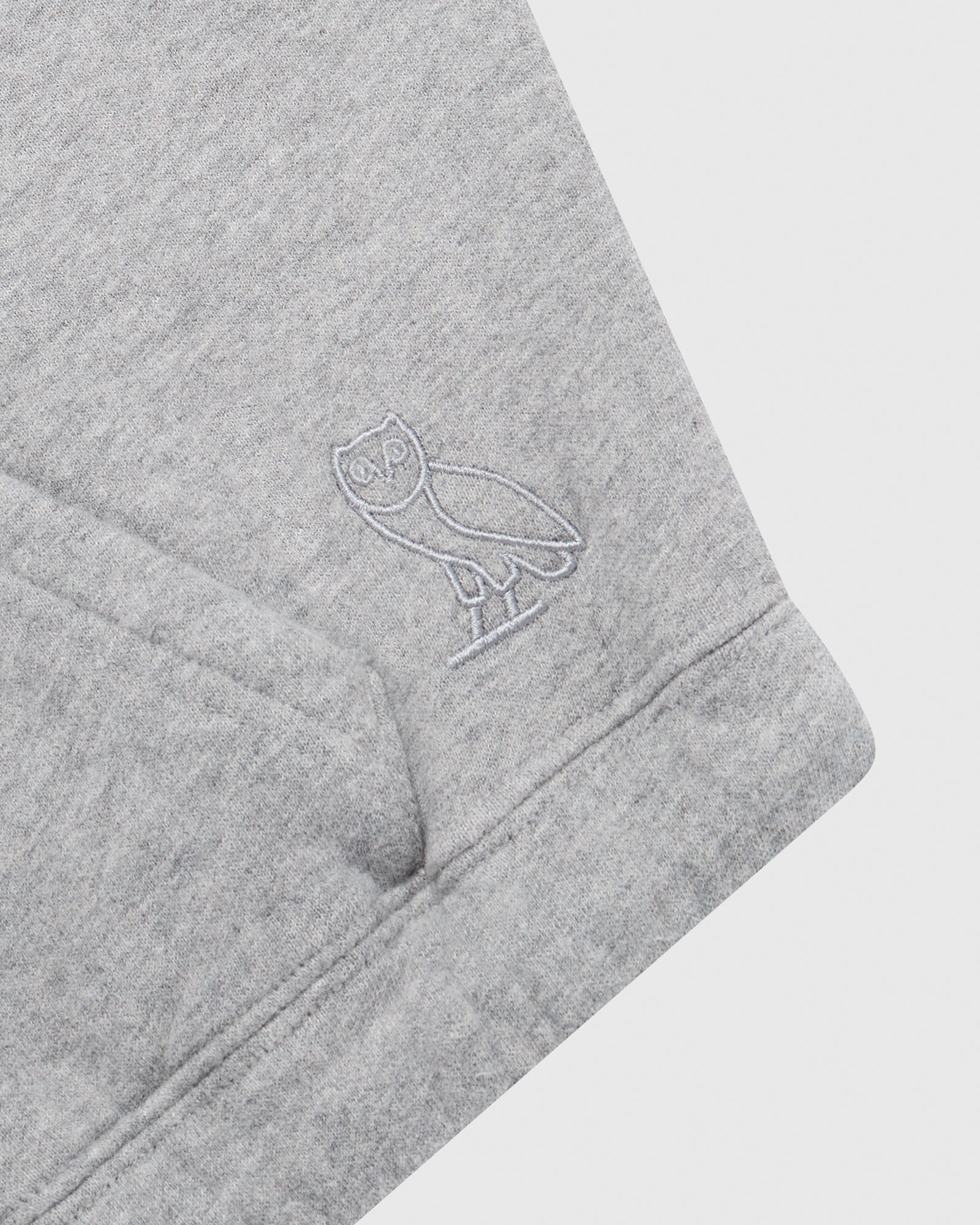 Cropped Hoodie - Heather Grey - October's Very Own