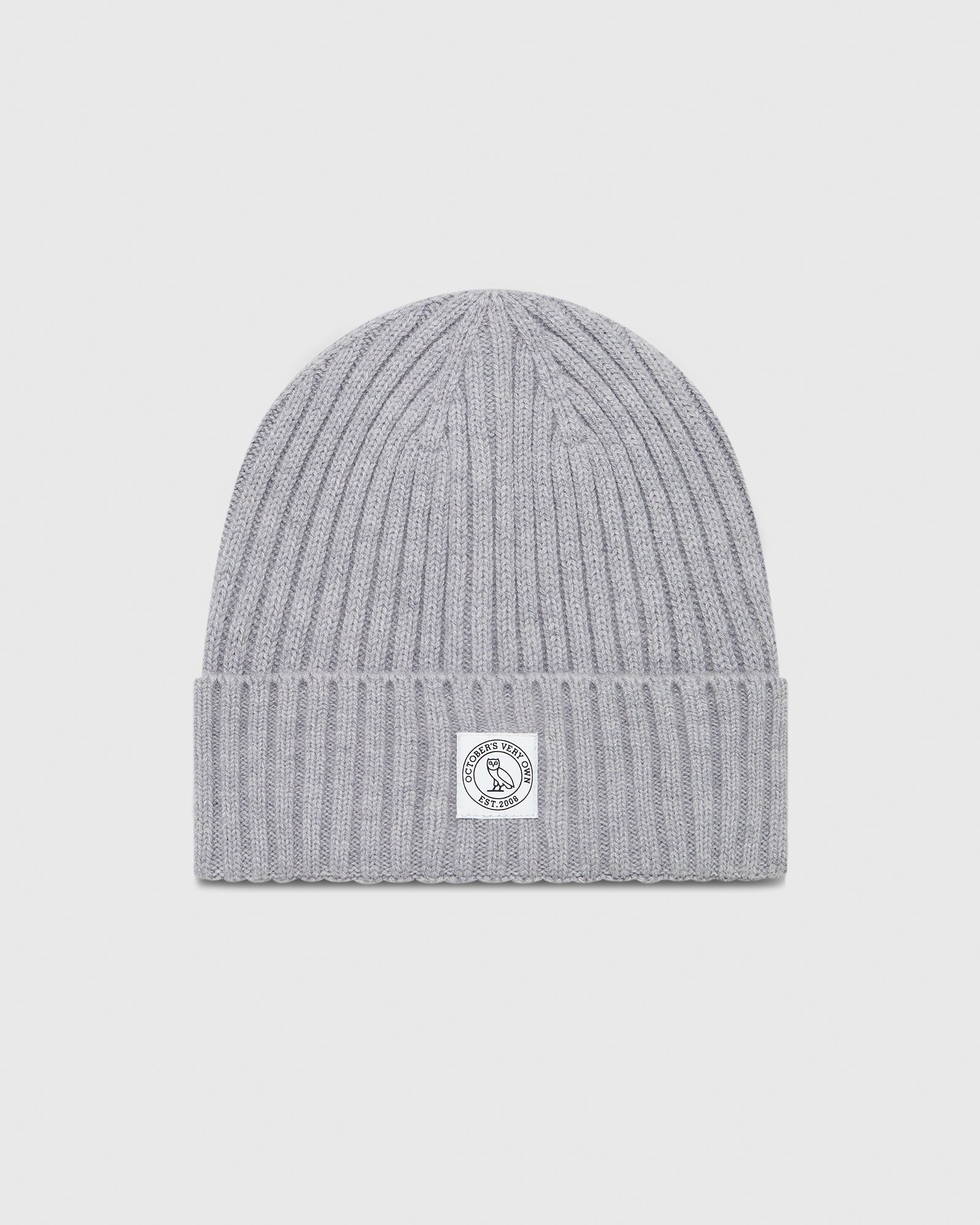 Knit Beanie - Heather Grey