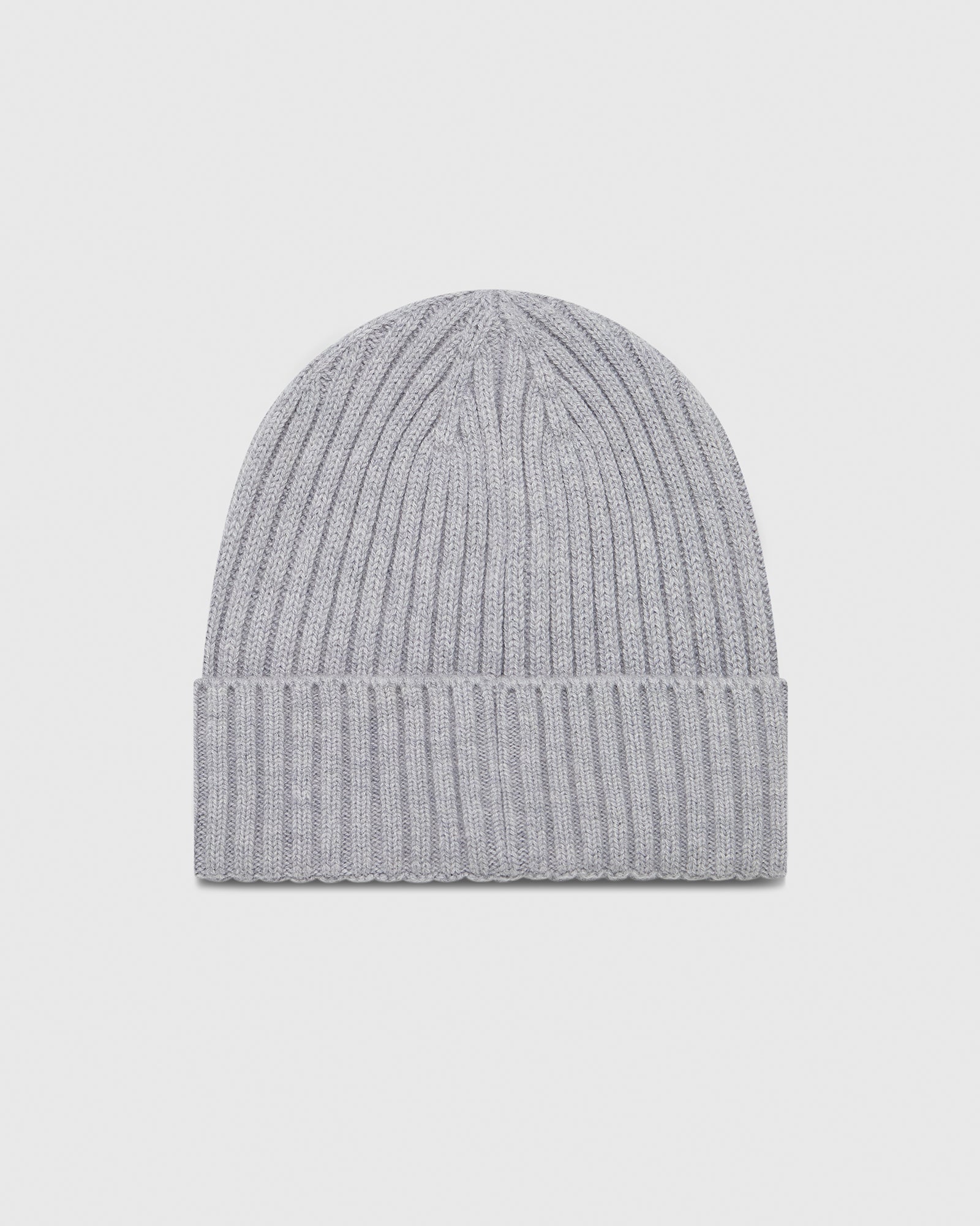 Knit Beanie - Heather Grey