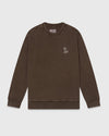 Muskoka Garment Dyed Crewneck - Brown