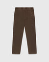 Muskoka Garment Dyed Open Hem Sweatpant - Brown