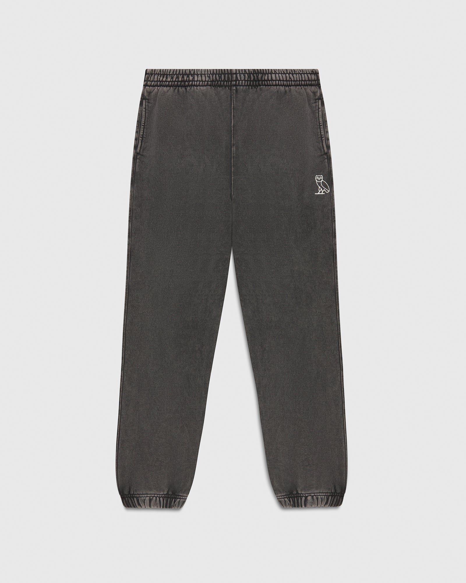 Muskoka Garment Dyed Relaxed Fit Sweatpant - Black