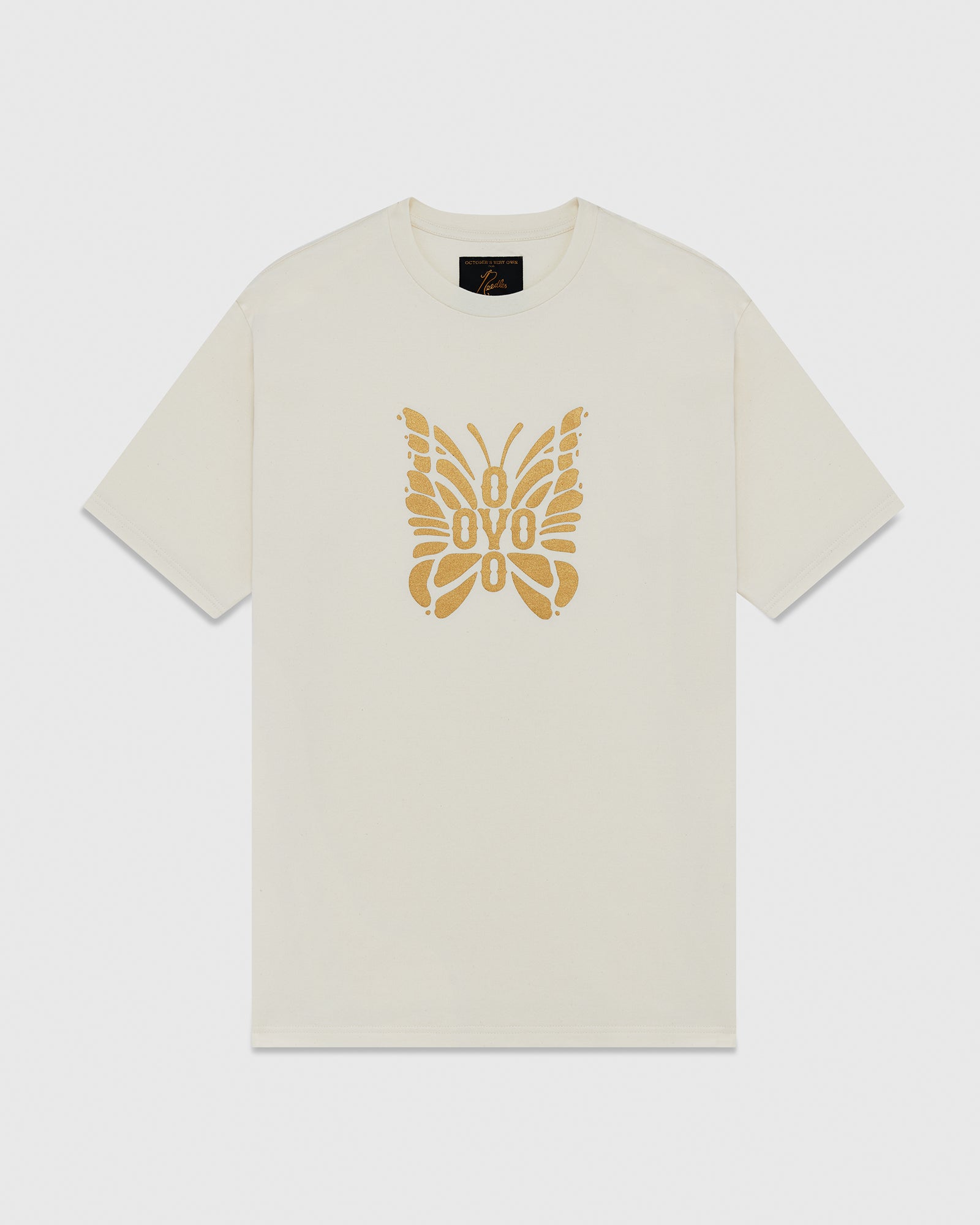 Needles Papillon T-Shirt - Cream