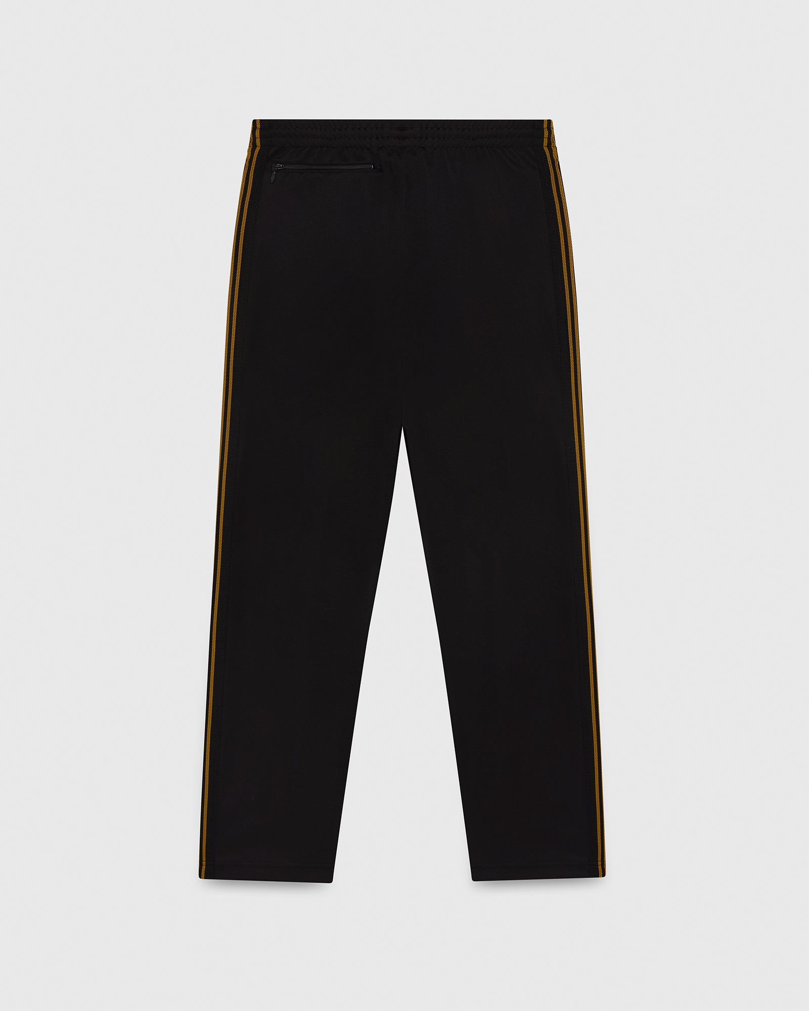 SIDE-SNAP TRACK PANT - BLACK & TURMERIC