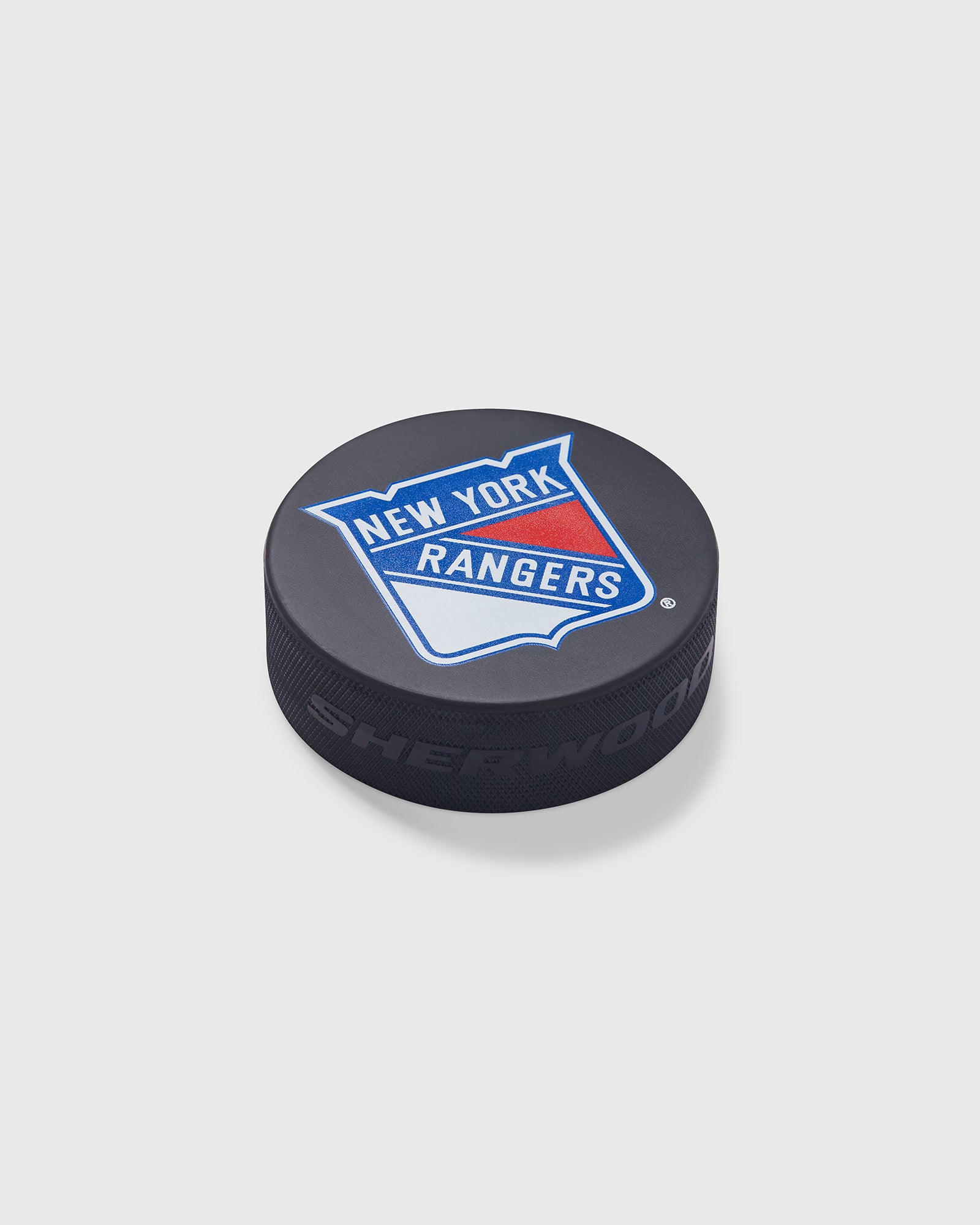New York Rangers Hockey Puck - Black