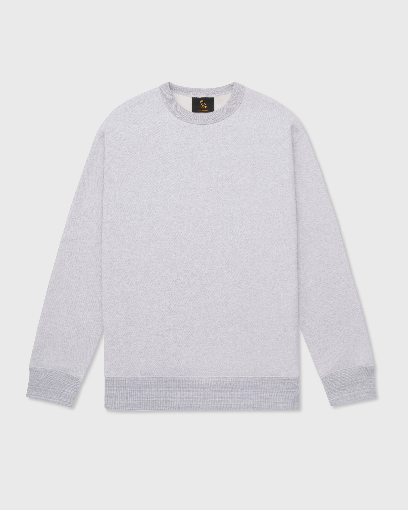 Speckle Fleece Crewneck - Grey