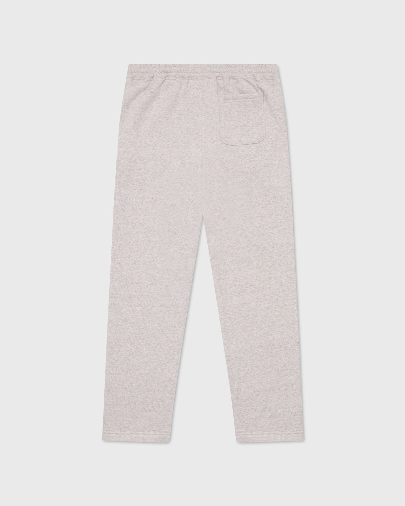 Speckle Fleece Open Hem Sweatpant - Oatmeal - October's Very Own