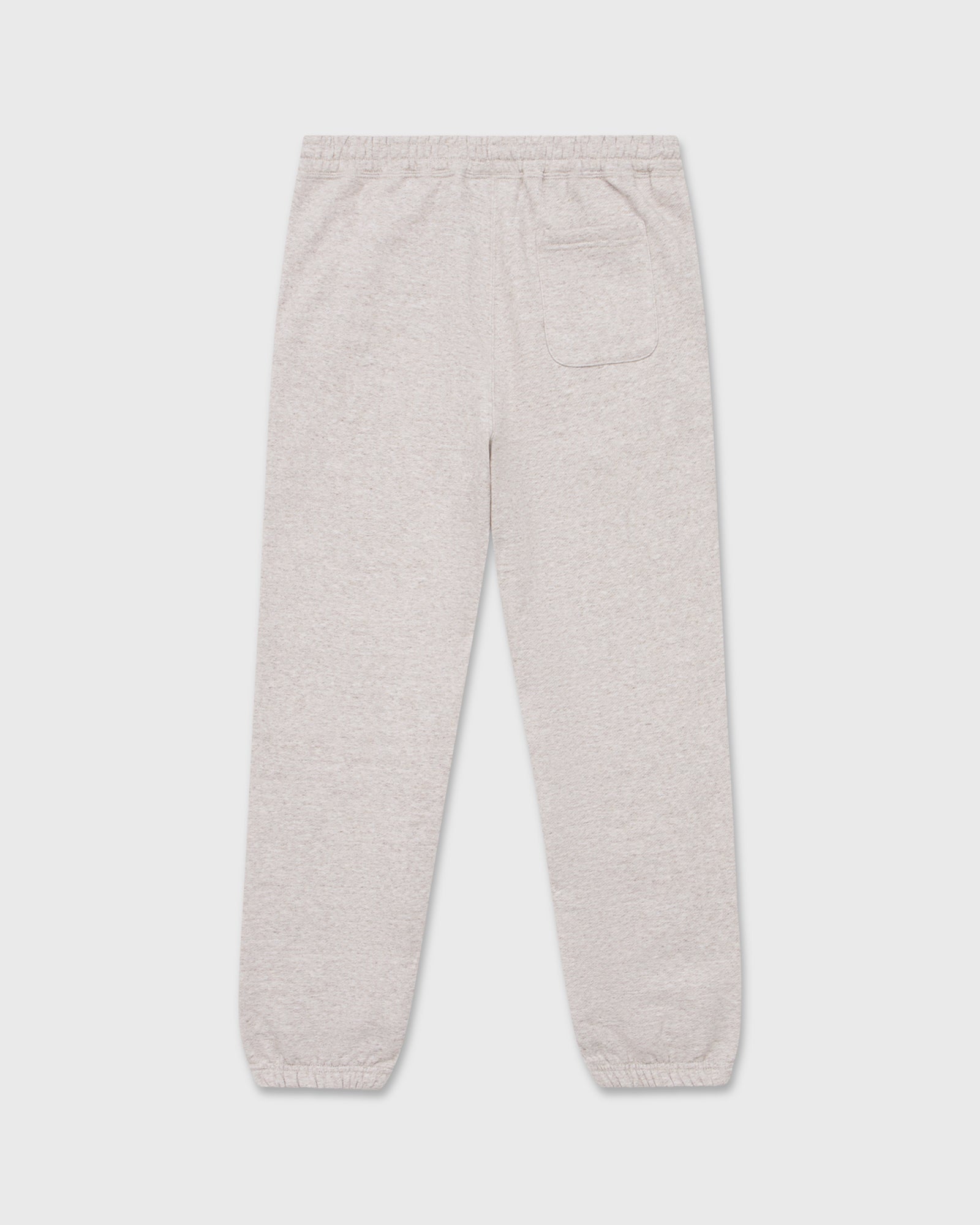 Speckle Fleece Relaxed Fit Sweatpant - Oatmeal