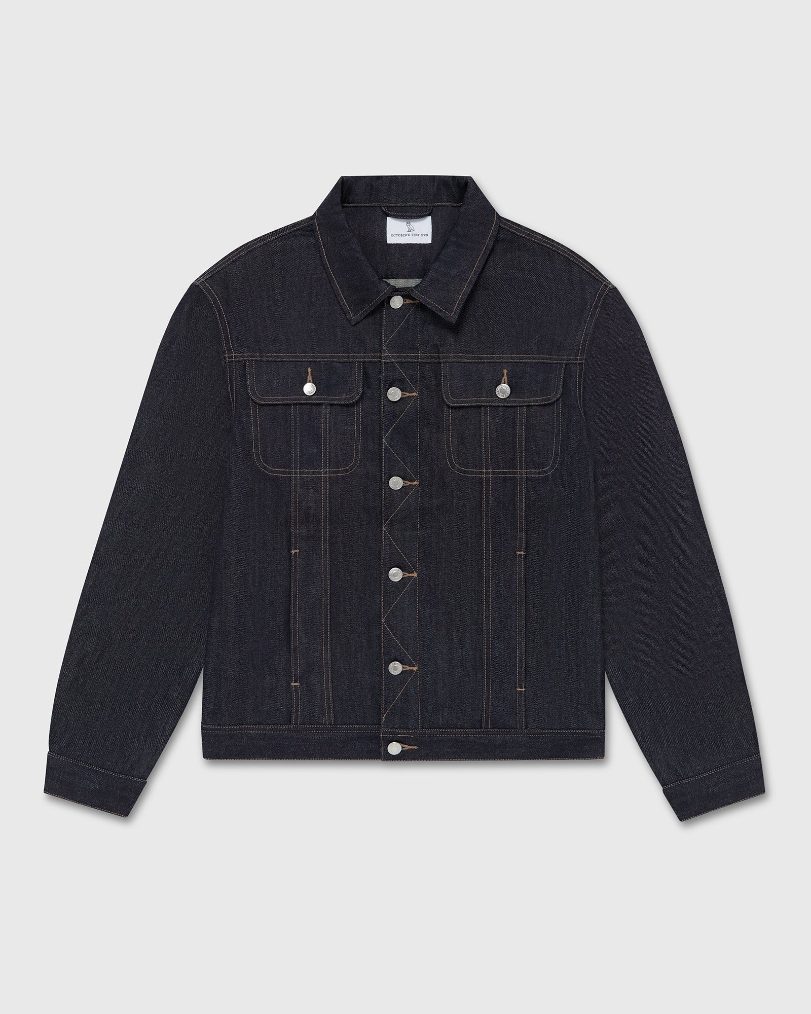 Denim Trucker Jacket - Raw Indigo