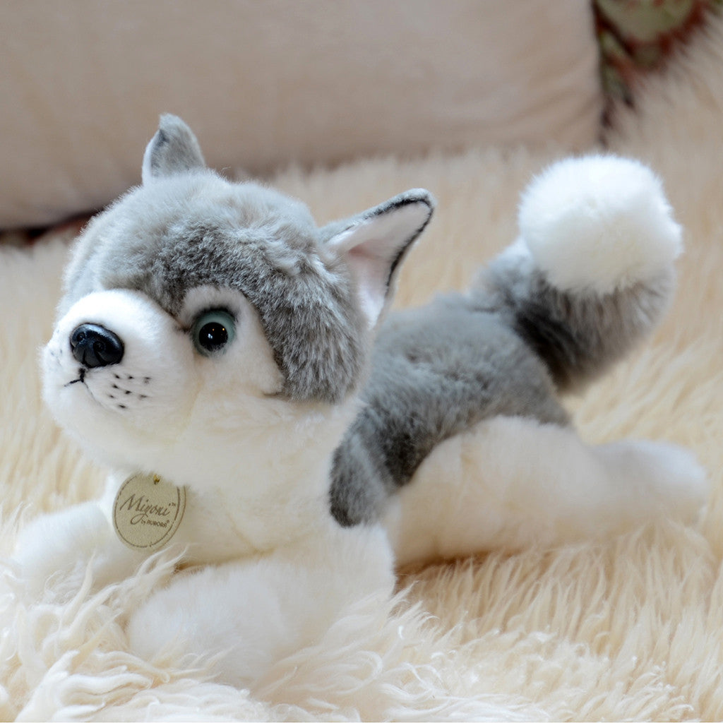 husky cuddly toy