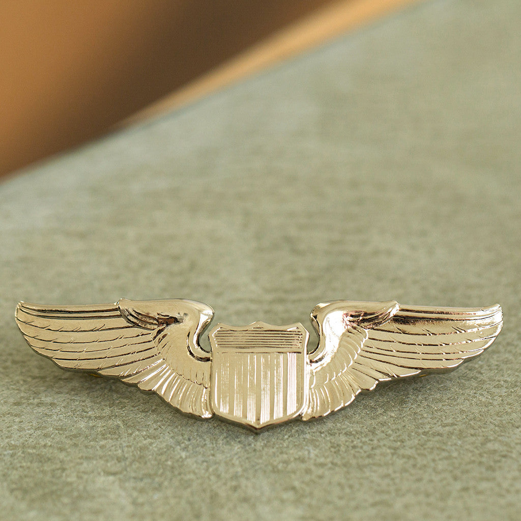 navy flying half wing pin