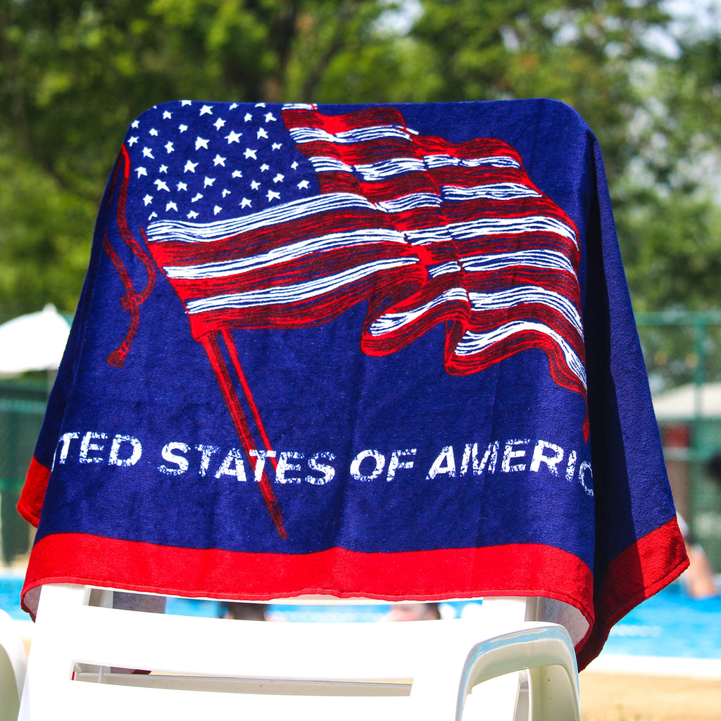 Usa Beach Towel