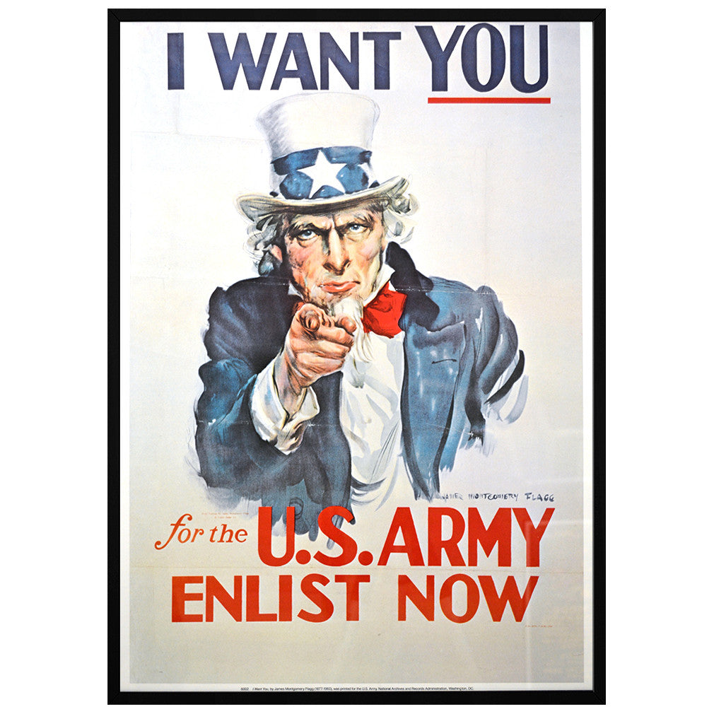 Uncle Sam Poster National Archives Store