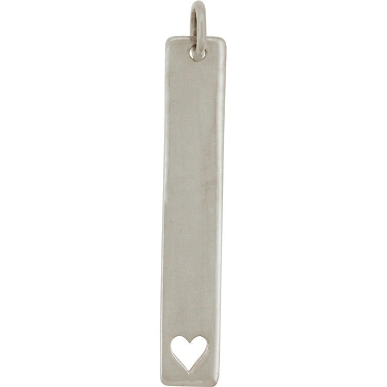 Long Stamping Blank with Heart