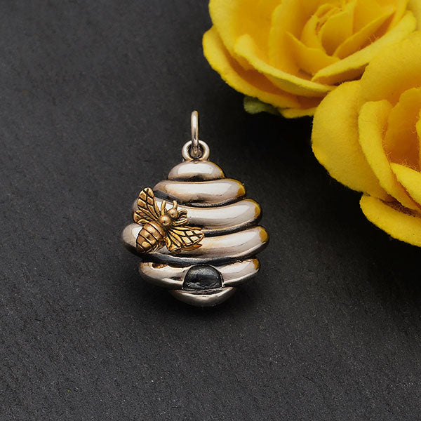 Large Honeybee Charm