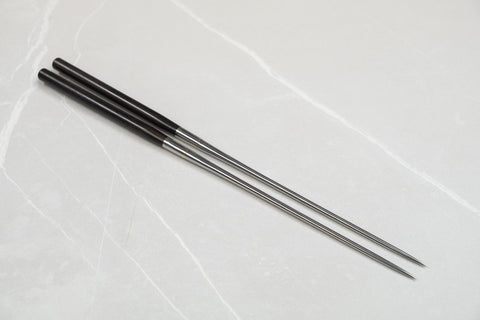 Hitohira Ebony Moribashi Chopstick 180mm Rounded