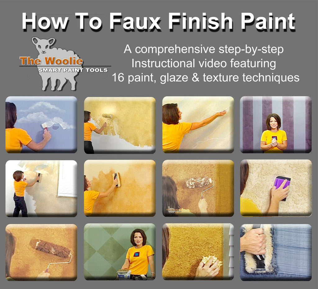 Official The Woolie Original Faux Paint Tools Buy Direct From MFR