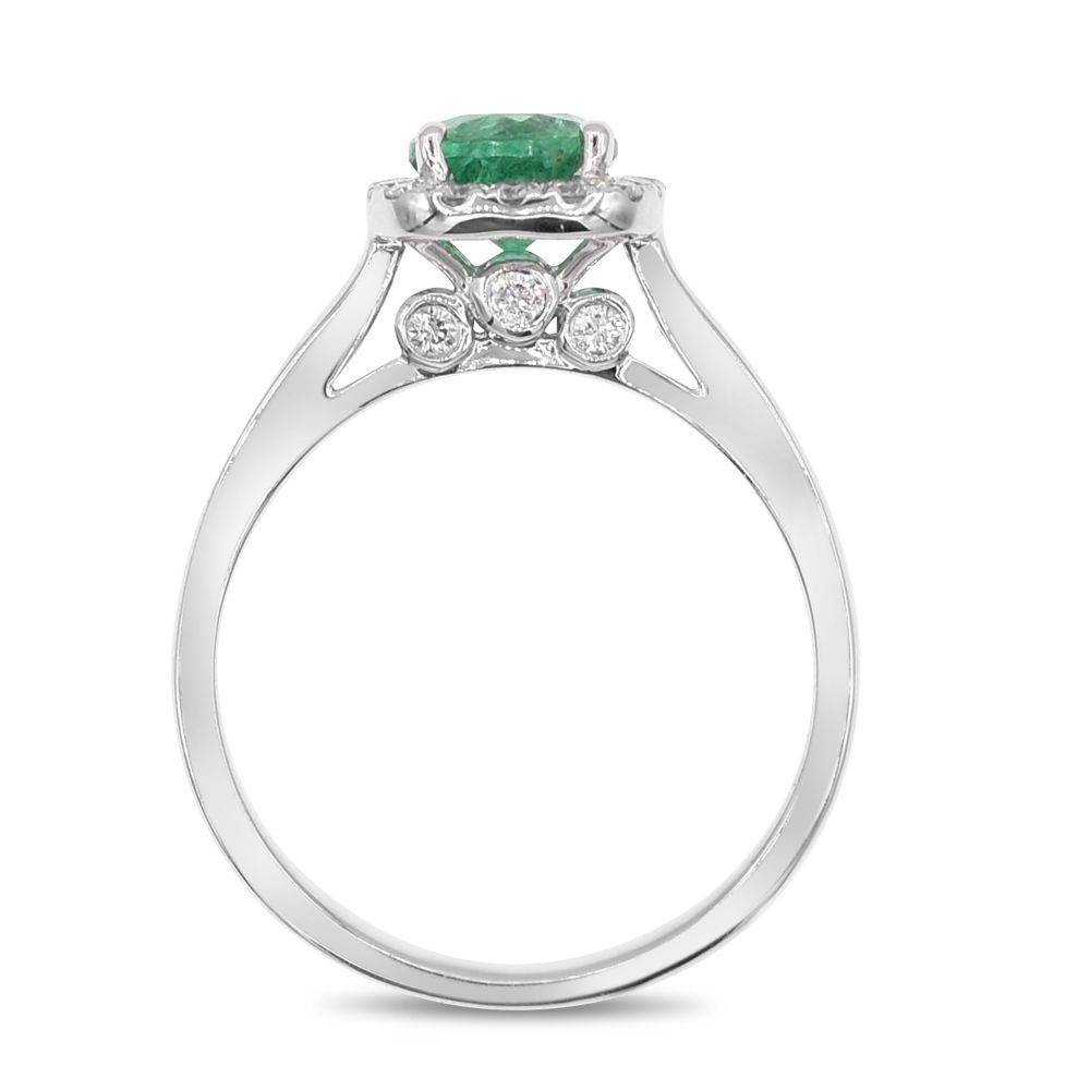 Emerald & Diamond Ring