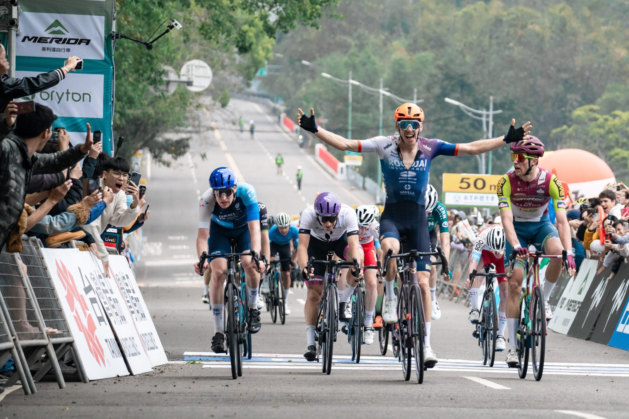 Carter sprint for big win stage4 Tour de Taiwan 2024