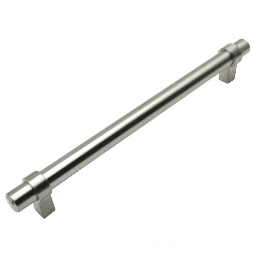 Cosmas 161-192SN Satin Nickel Euro Fashion Bar Pull