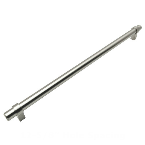 Cosmas 161-319SN Satin Nickel Euro Style Bar Pull