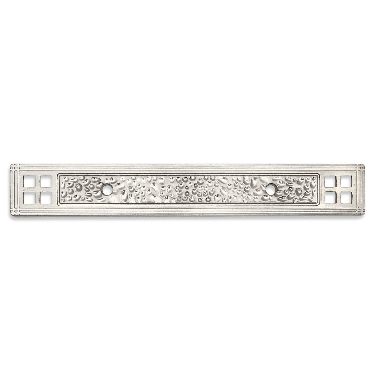 Cosmas 10554sn Satin Nickel Zinc Cabinet Pull Backplate Cosmas