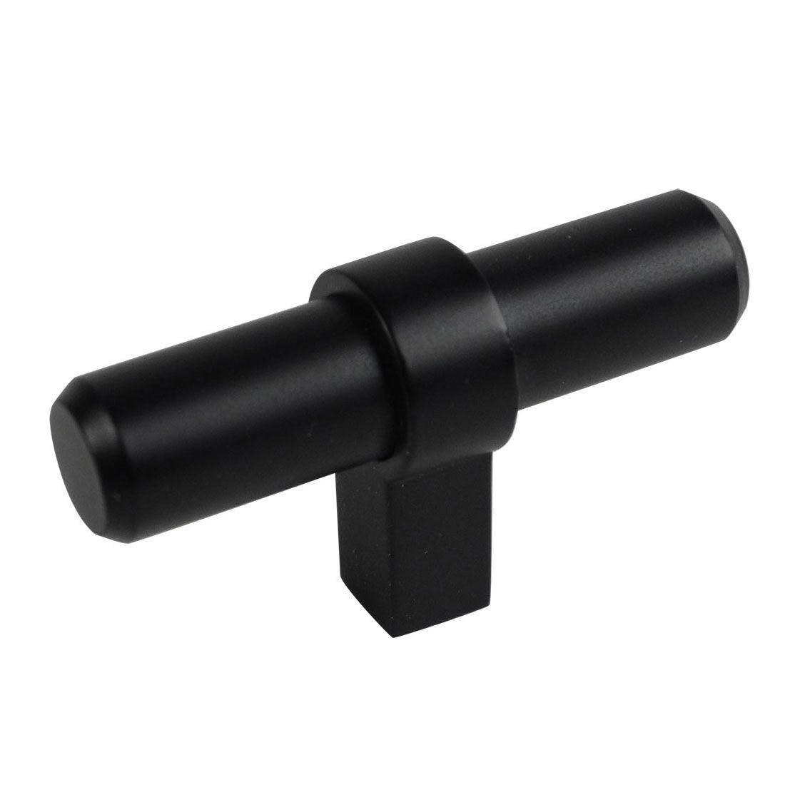 Cosmas 181FB Flat Blackness Euro Style T Bar Knob - Cosmas