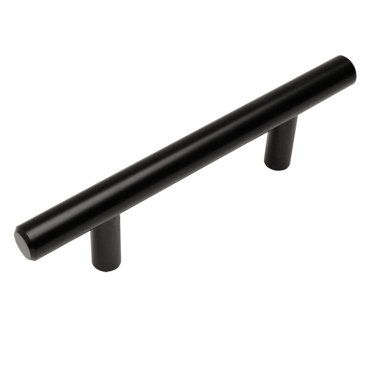 Cosmas 305-030FB Apartment Black Euro Manner Bar Pull