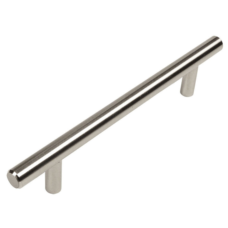 Cosmas 305-128SN Satin Nickel Euro Style Bar Pull - Cosmas