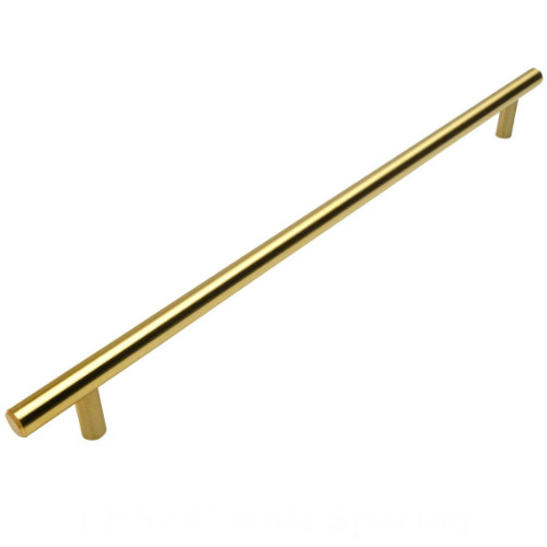 Cosmas 305-320BB Brushed Brass Euro Style Bar Pull