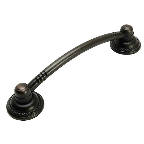 Cosmas 4689ORB Oil Rubbed Bronze Rope Cabinet Pull - Cosmas-Hardware.com