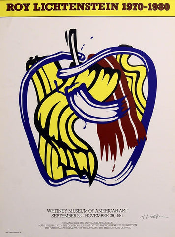 Roy Lichtenstein Apple 