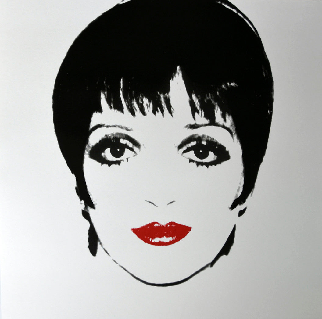 Liza Minnelli, 1976 b/w by ANDY Warhol – Edward Kurstak Art Gallery