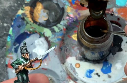 Mr MLG paints a Warlord Games Chosen Man miniature