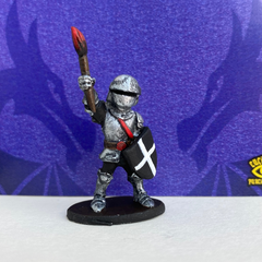 Painted version of Mighty Lancer Games Mascot miniature