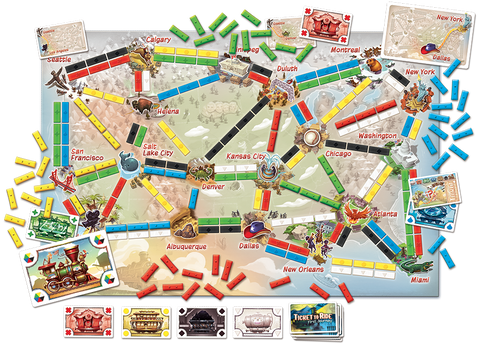 Ticket to Ride; www.mightylancergames.co.uk