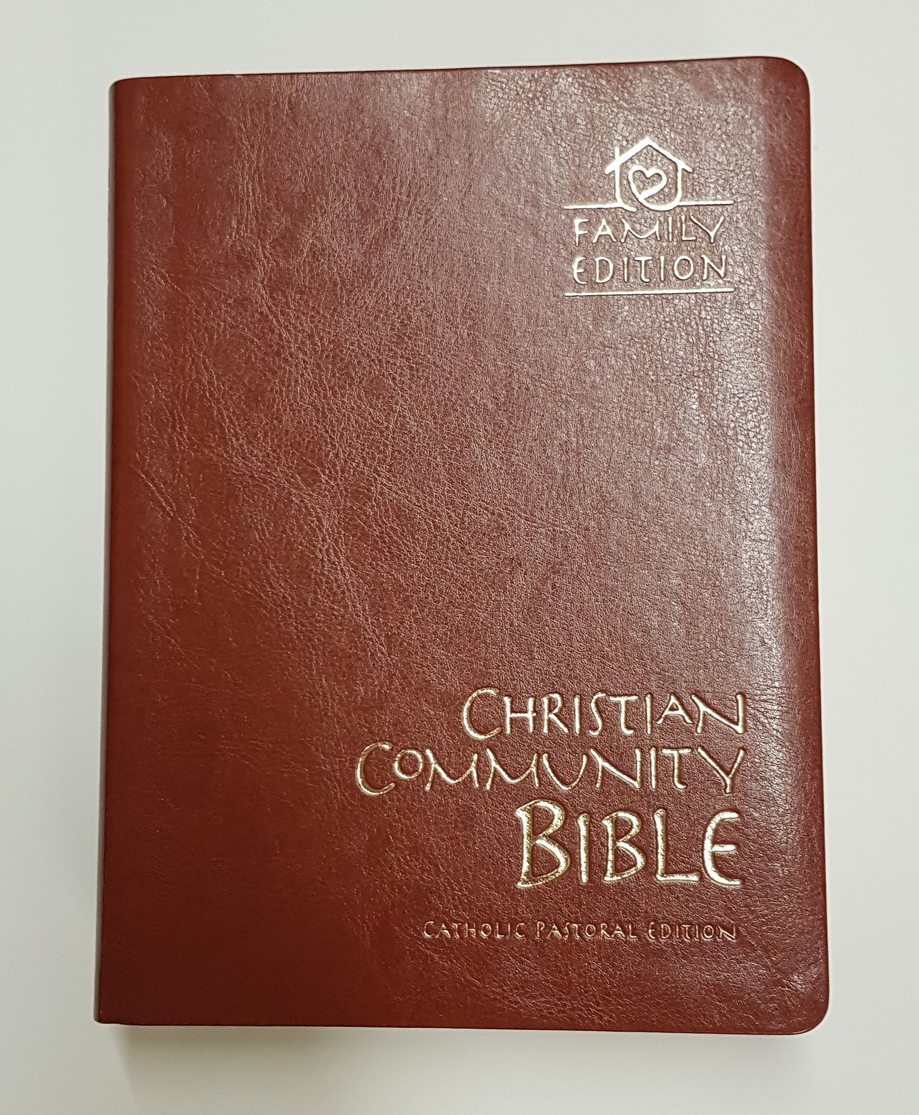 Catholic Christian Community Bible - Family Edition Leather Gilt & Ind –  Unbound
