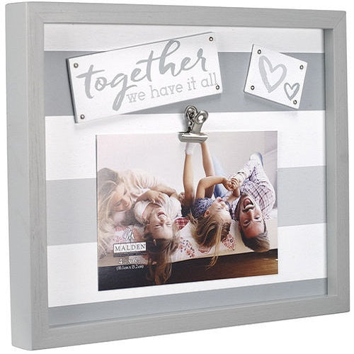 COASTAL WHITE WASH w/INNER WHITE BORDER 4x6 frame by Malden® - Picture  Frames, Photo Albums, Personalized and Engraved Digital Photo Gifts -  SendAFrame