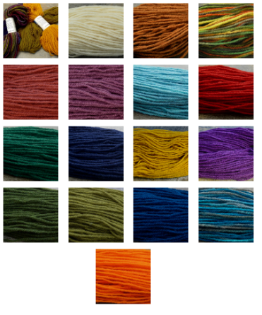 Montadale True Woolen colors