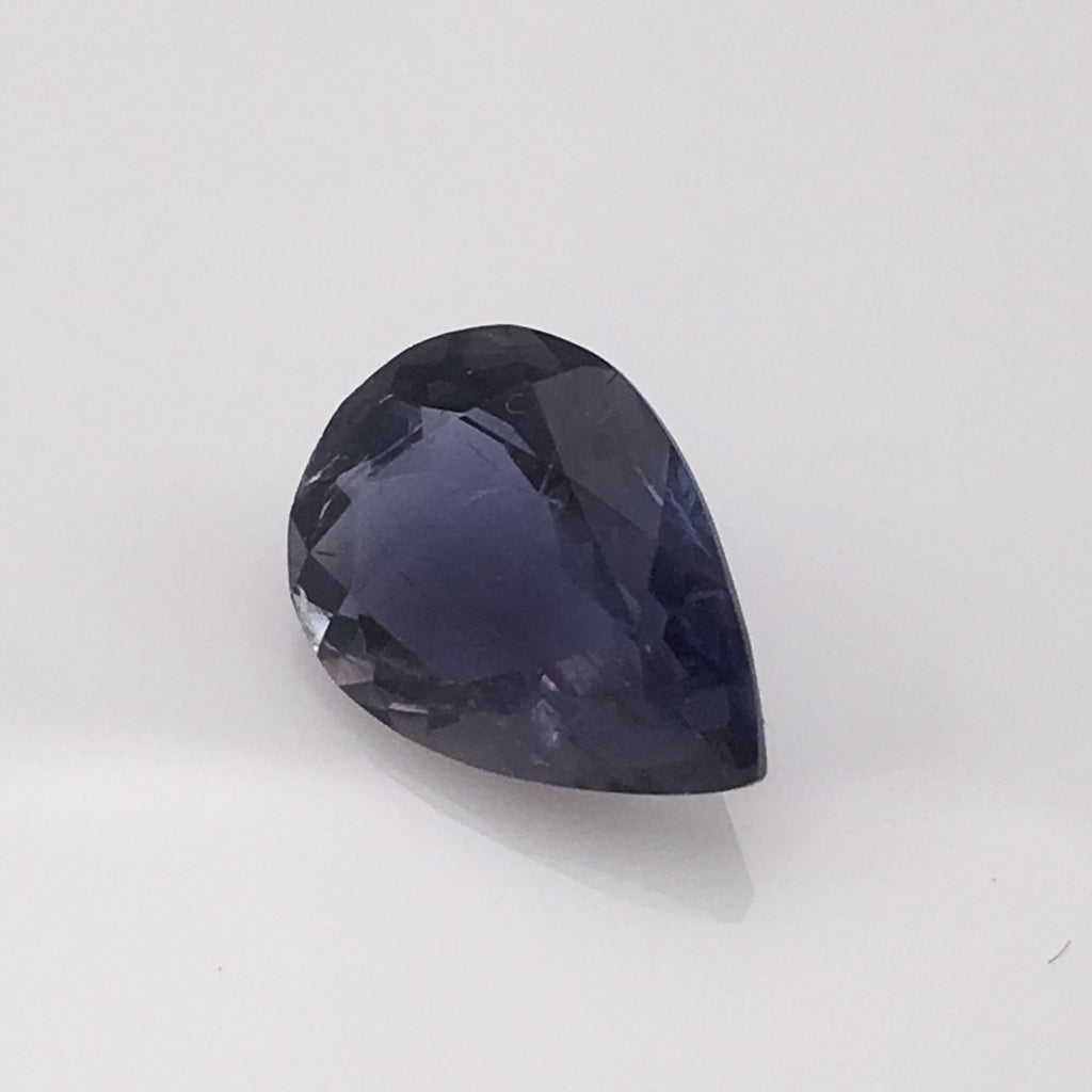 3.07 carat pear cut Burma Iolite Gemstone – Colonial Gems