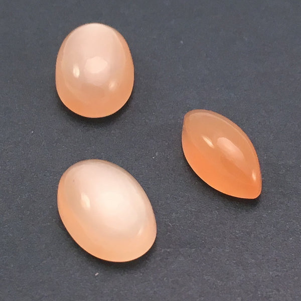 9.1 carat Set Orange Moonstone Gems – Colonial Gems