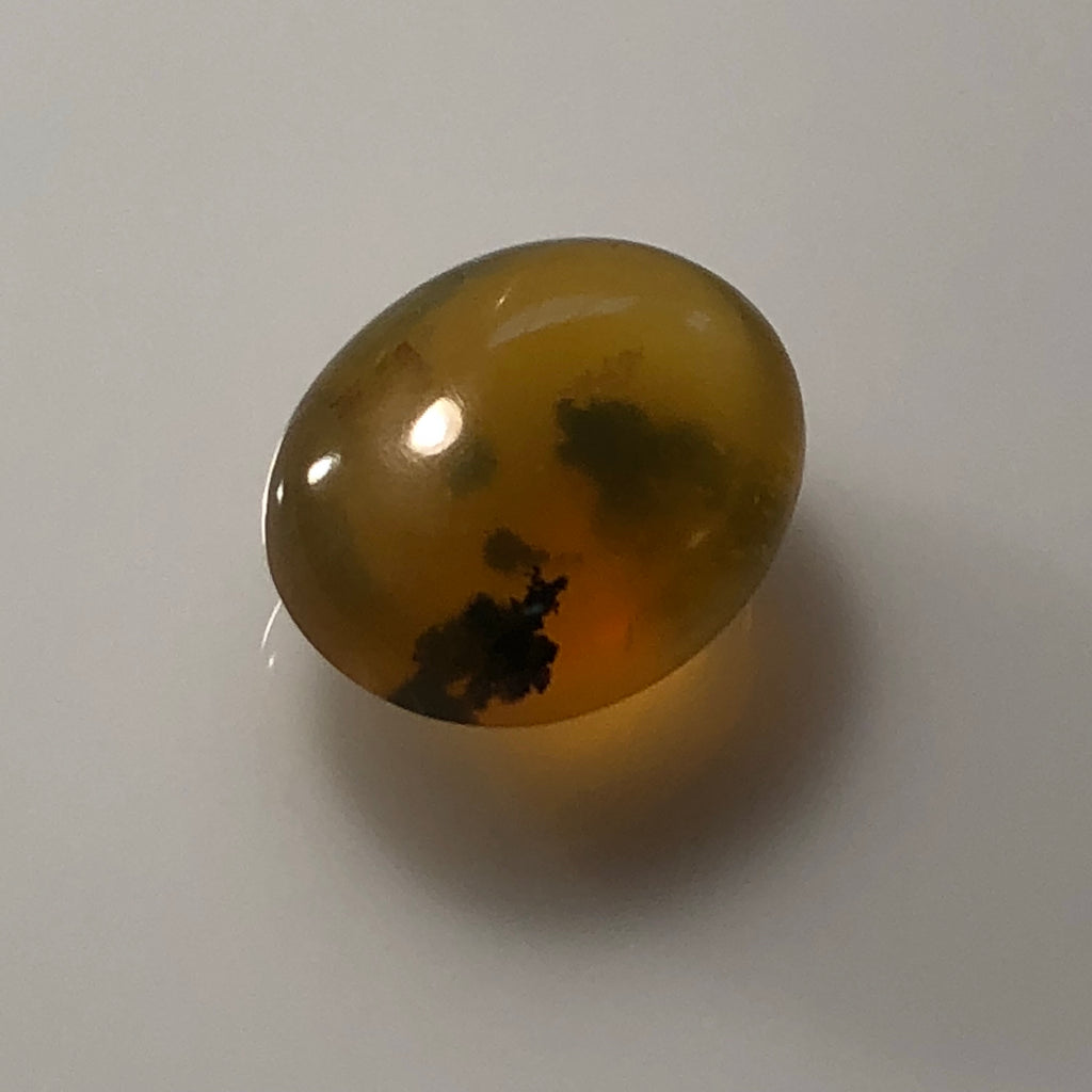 yellow dendritic opal
